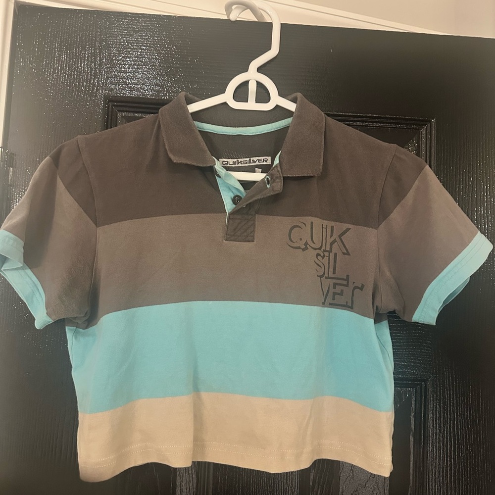 Quicksilver cropped polo